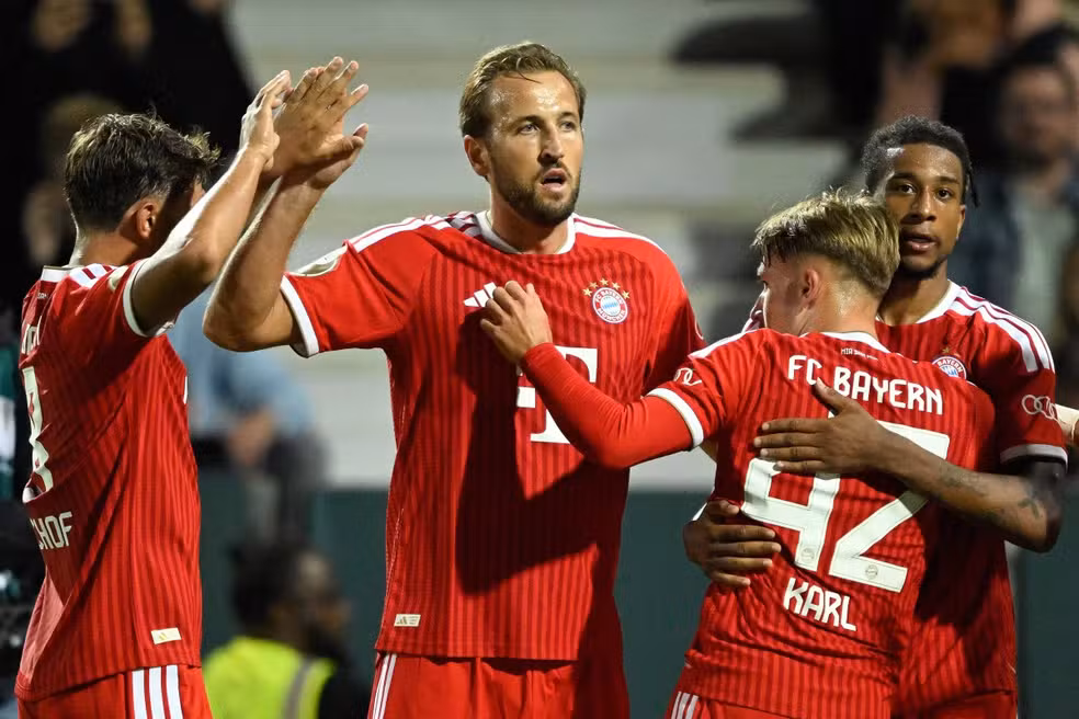 Bayern leva susto, vira e goleia Osnabrück na Copa da Alemanha